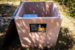 Casetas de comida para las colonias felinas de Valencia